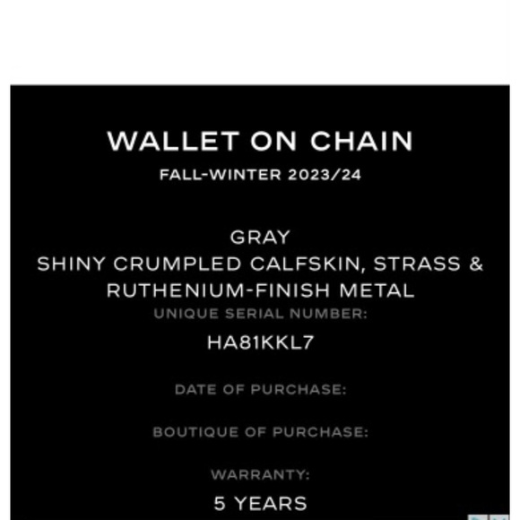 Chanel grey WOC with handle - Picture 8 of 15